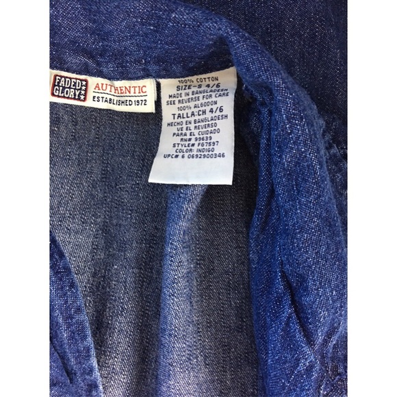 Vintage 80’s - 90’s | Denim Dress - Picture 5 of 5